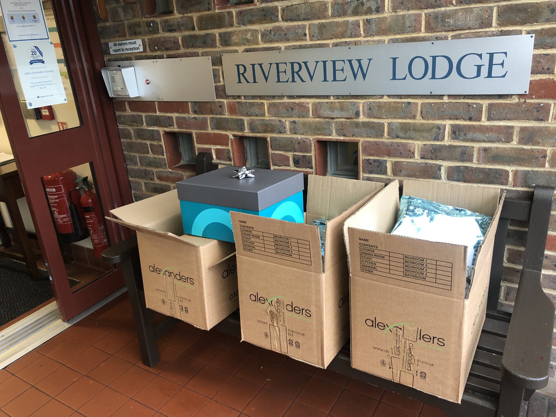 Alexanders supports Riverview Lodge at Christmas