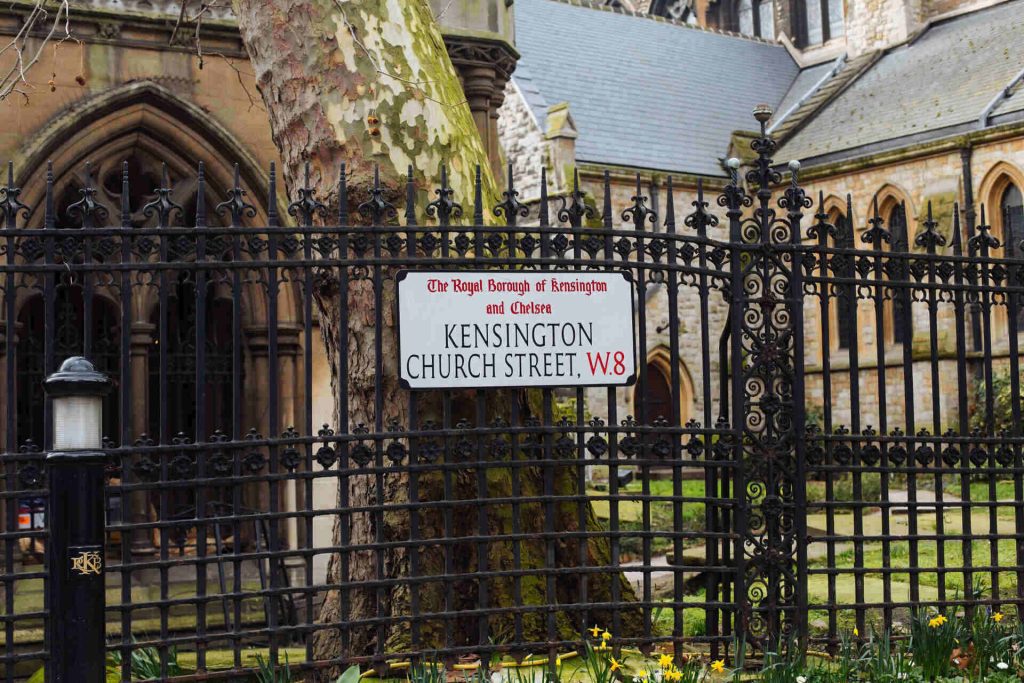 kensington w8 area guide